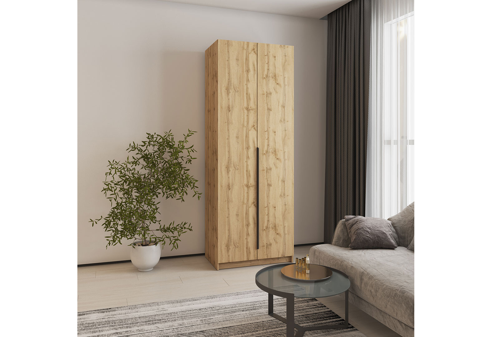 Фото 8 - Шафа Оскар 2D 800 MebelStar