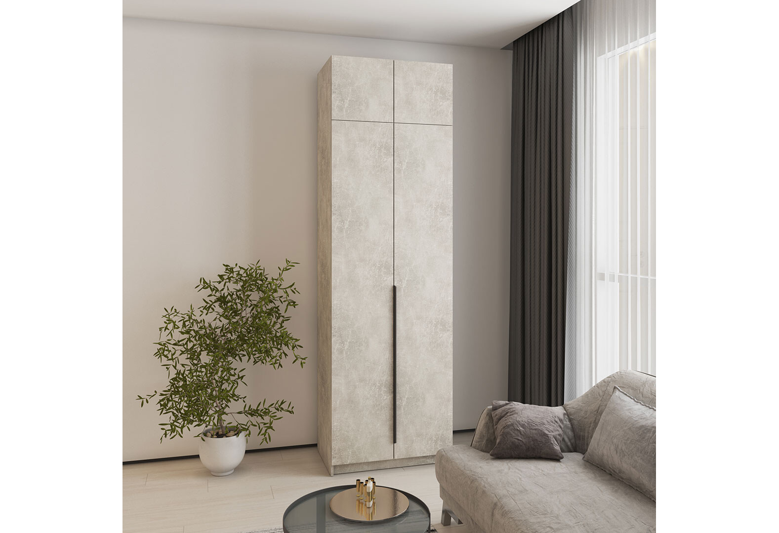 Фото 12 - Шафа Оскар 2D 800 MebelStar