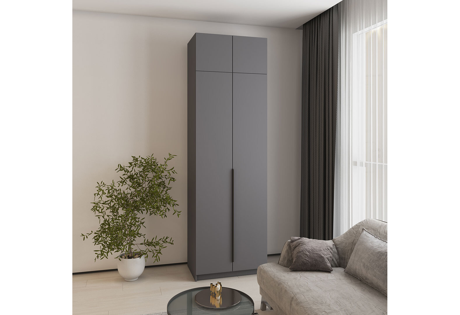 Фото 13 - Шафа Оскар 2D 800 MebelStar