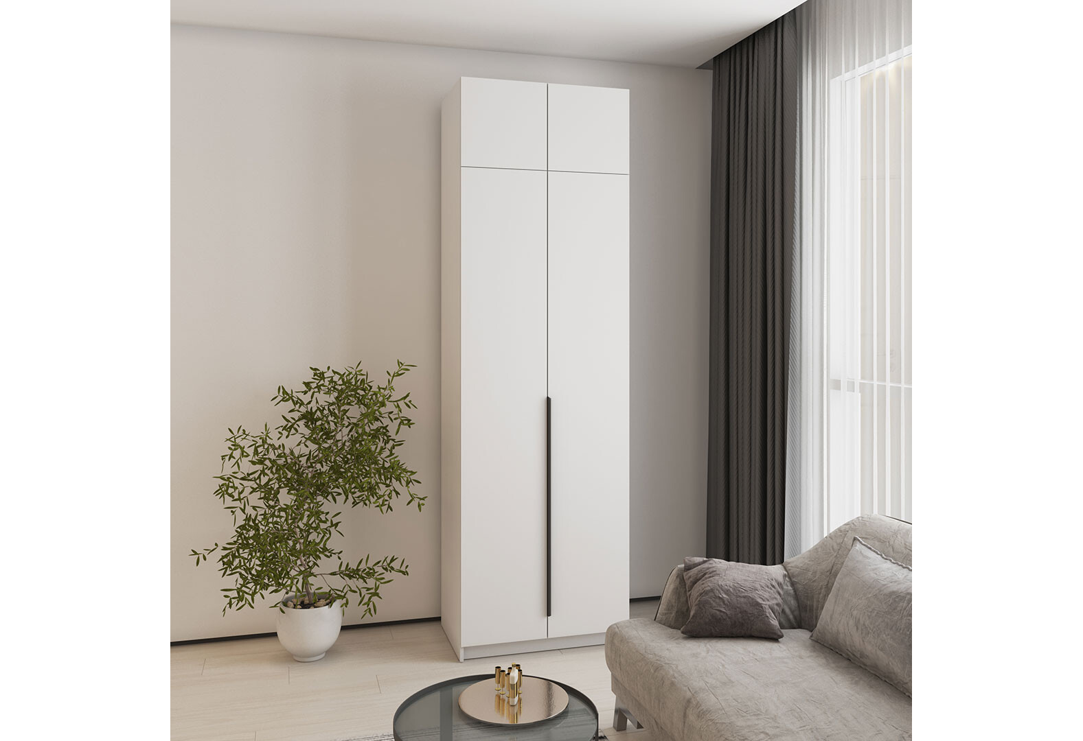 Фото 14 - Шафа Оскар 2D 800 MebelStar