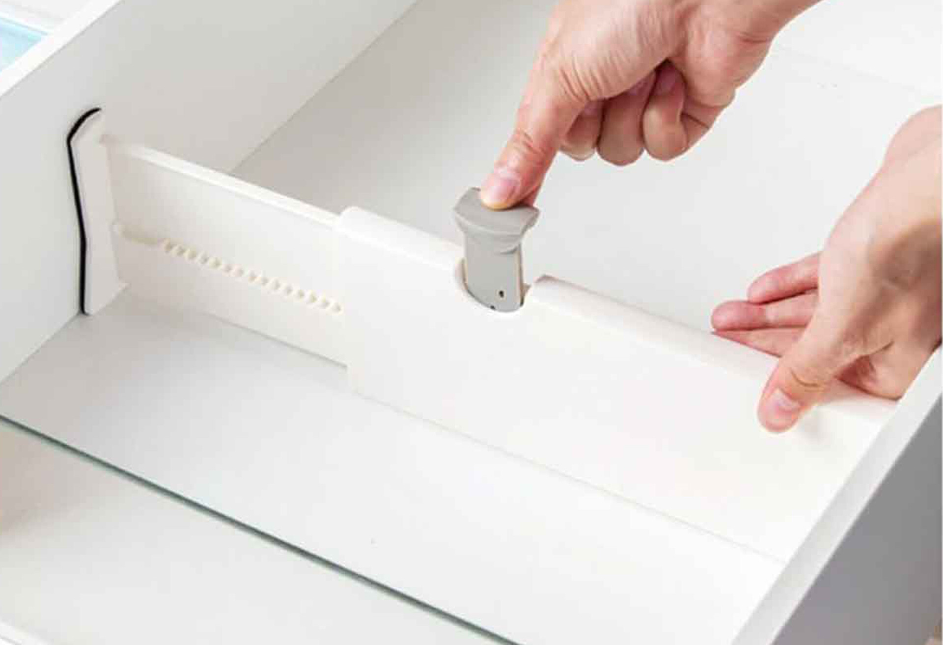 Фото 2 - Розділювач для шухляди (спальня), довжина 28-44см, висота 10см Лука / Lucca MiroMark