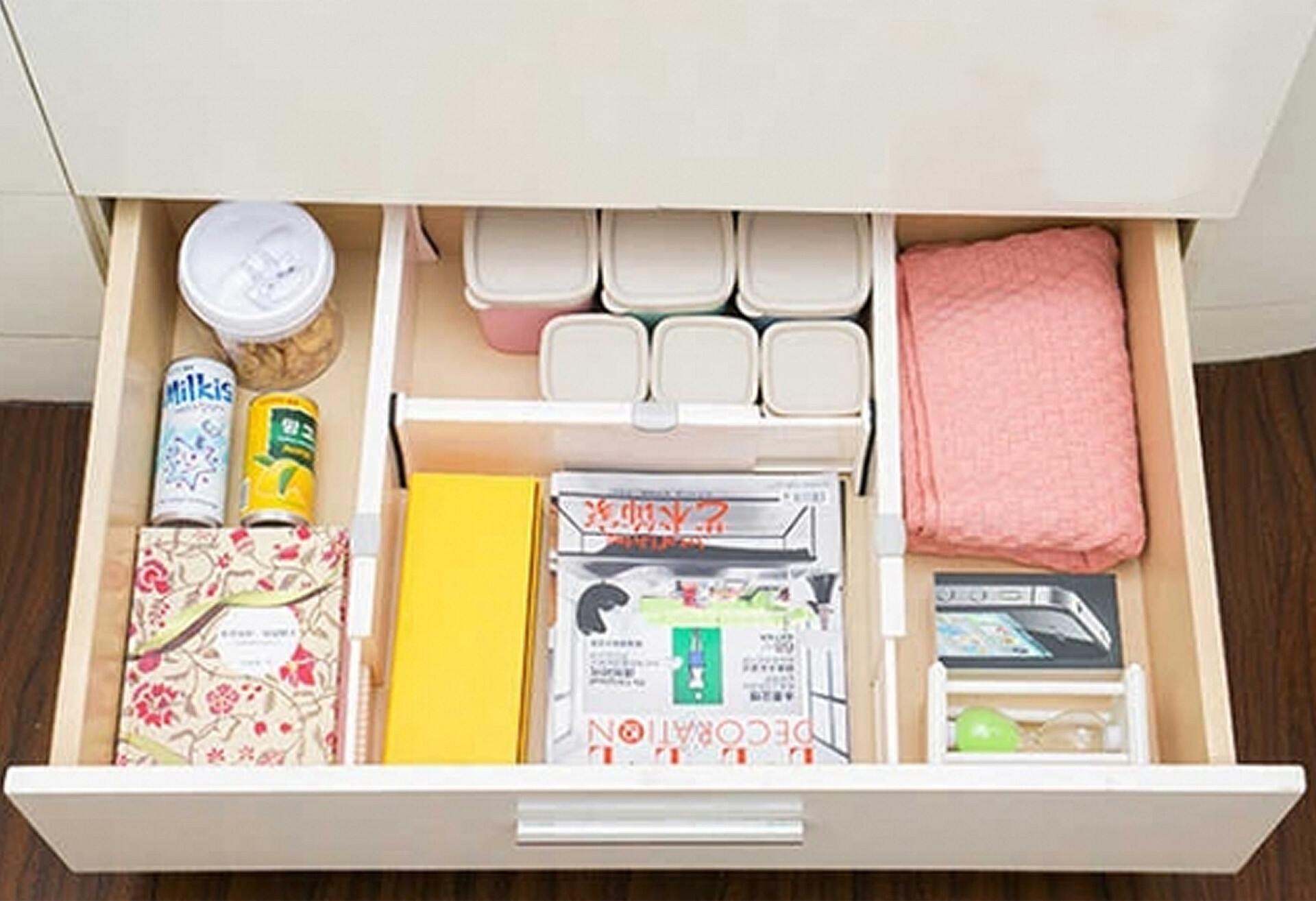 Фото 3 - Разделитель для ящика (спальня), длина 38-54см, высота 10см Лука / Lucca МироМарк