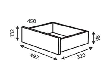 Фото Шухляда Вип-Мастер 450 Нимфея альба