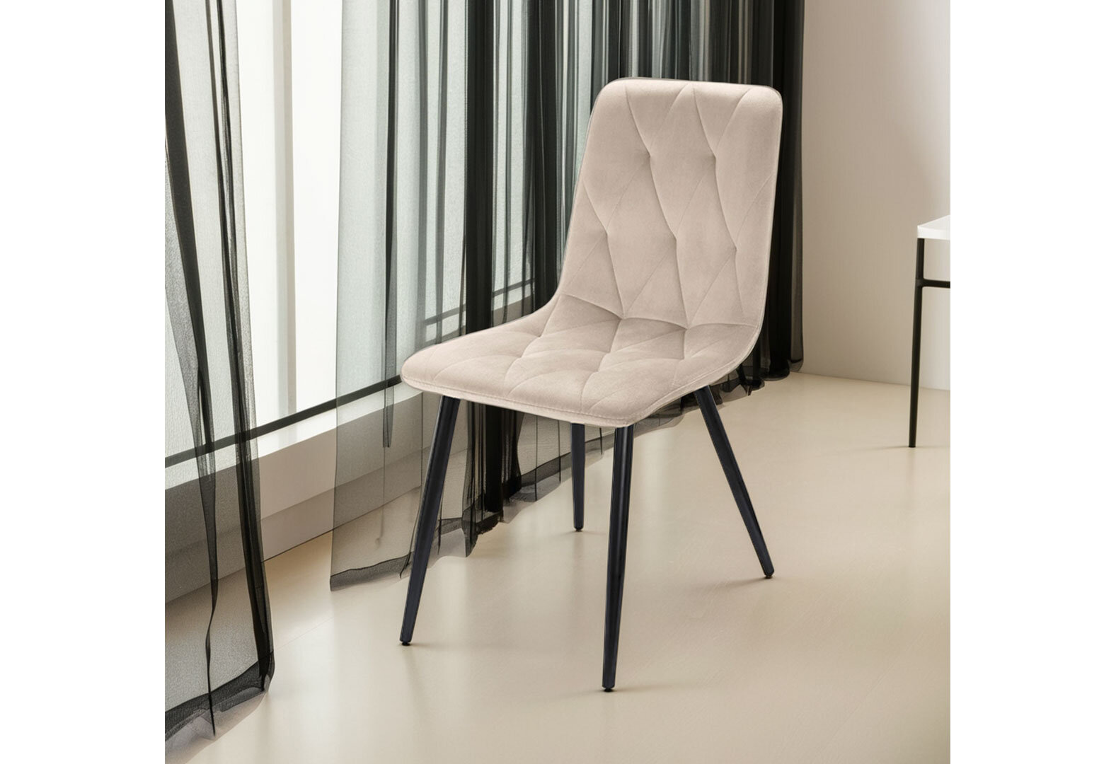 Фото 2 - Стілець Kredens furniture FS-2 Cappuccino-14, 42х52х91 см