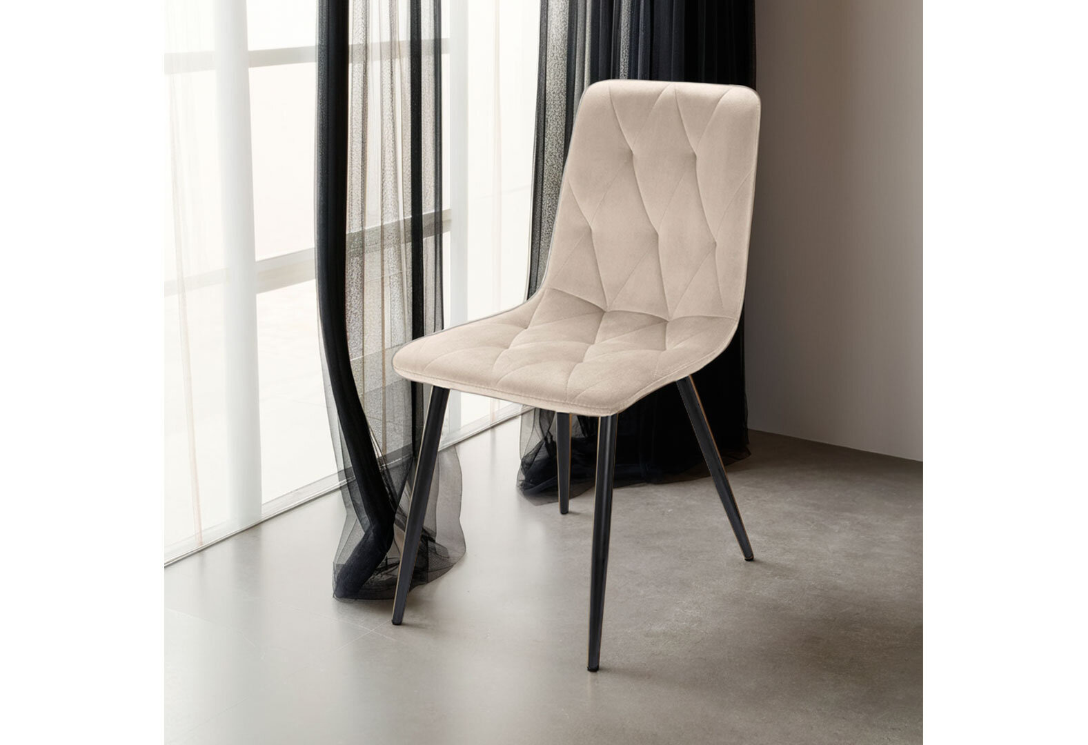 Фото 3 - Стілець Kredens furniture FS-2 Cappuccino-14, 42х52х91 см