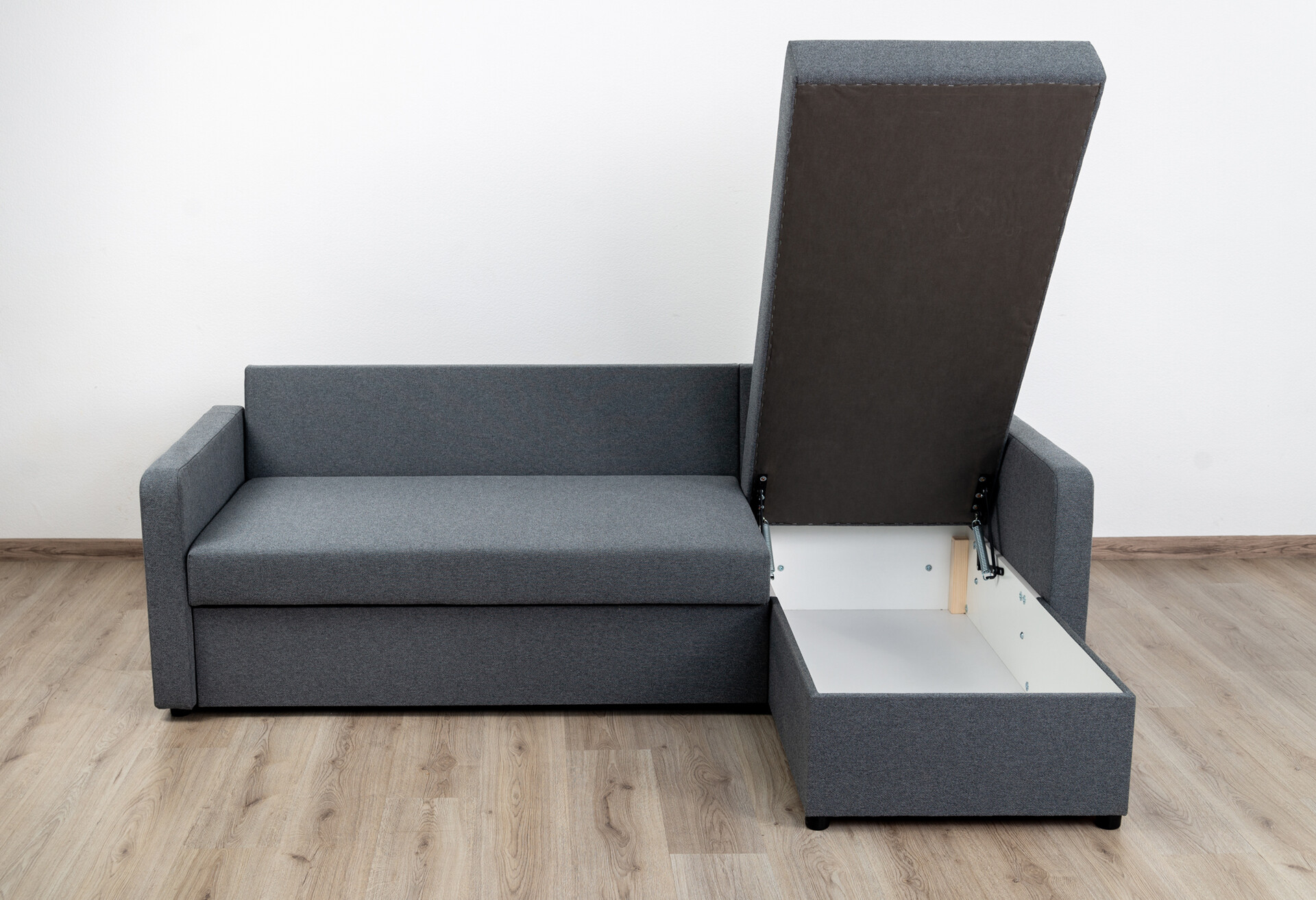 Фото 6 - М'який куточок Elegant Бенефіт 94 220x155 см сірий