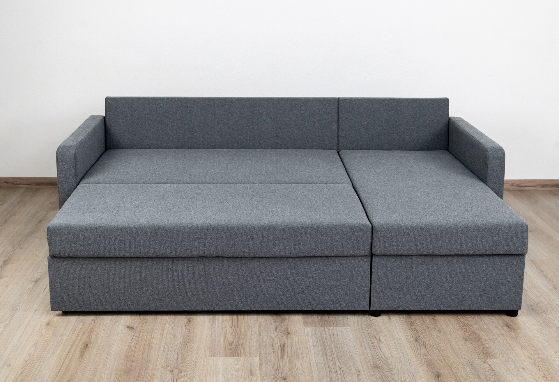 Фото 5 - М'який куточок Elegant Бенефіт 94 220x155 см сірий