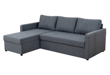 Фото Мягкий уголок Элегант Бенефит 94 220x155 см серый