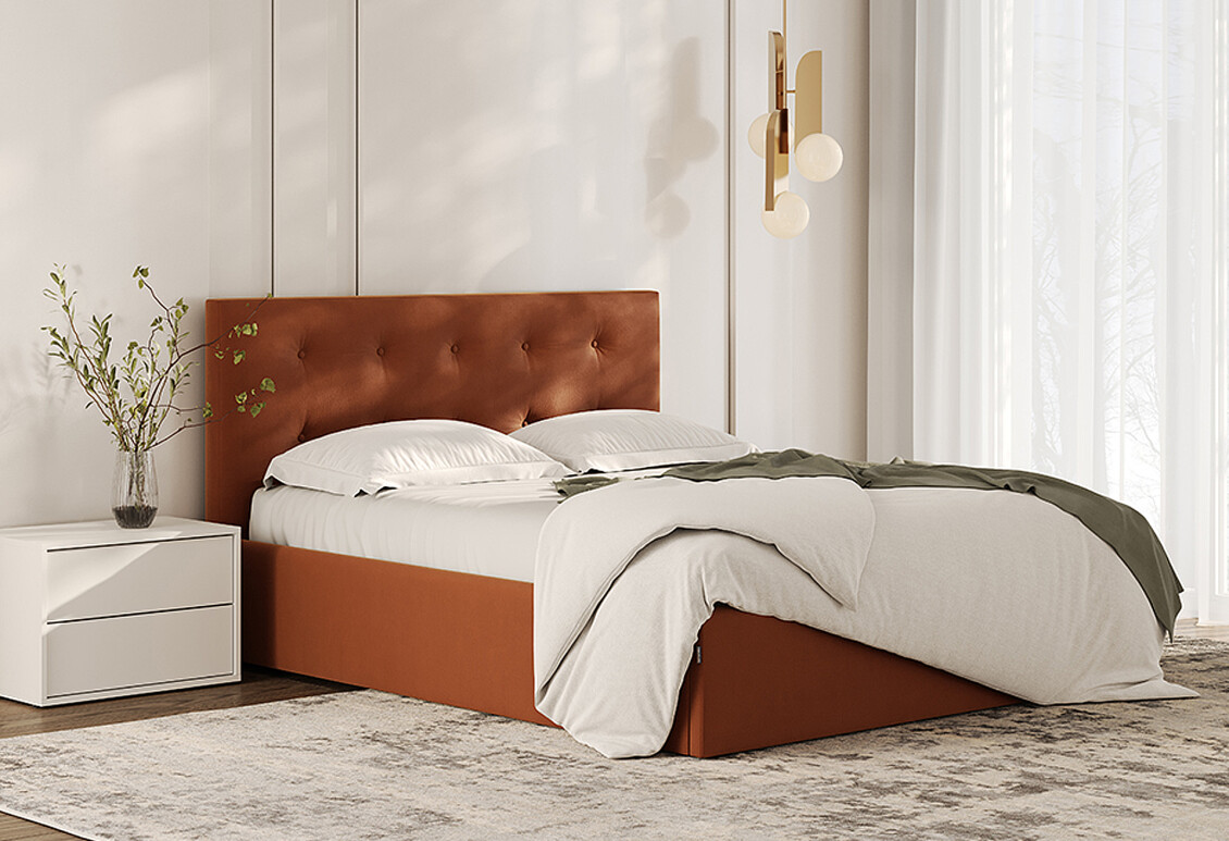 Фото Кровать-подиум МироМарк Катрин 160x200 подъёмная с каркасом