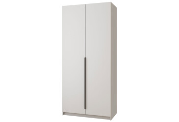 Фото Шкаф Мебель Стар Оскар 2-дверный 100 см Белый снег