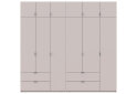 Image 6 - Шкаф Doros Лукас 6-дверный с антресолью 255 см, кашемир