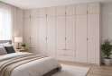 Image 2 - Шафа Doros Лукас 8-дверна з антресоллю 340 см, кашемір