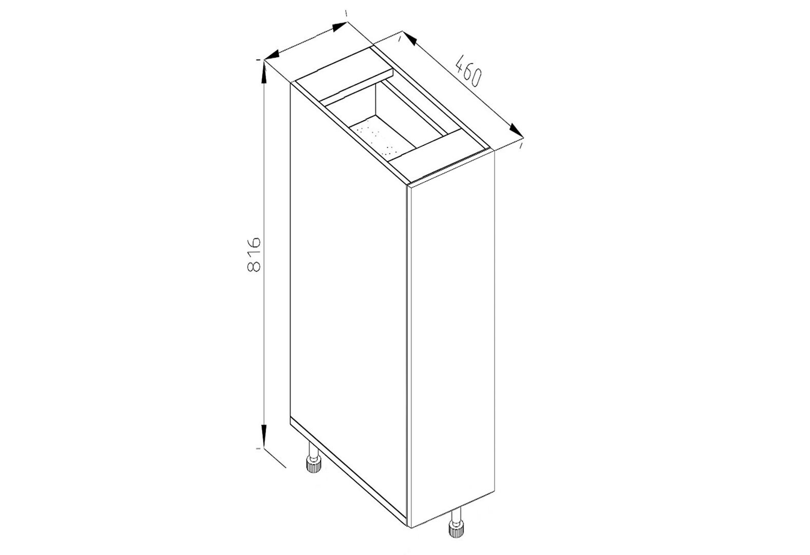 Фото 1 - Н 20 Карго Lux Марта Лак Svit Mebliv