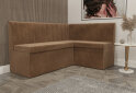 Image 2 - Кухонний куточок Kredens furniture Чикаго з нішею 165 см, коричневий (London 4)