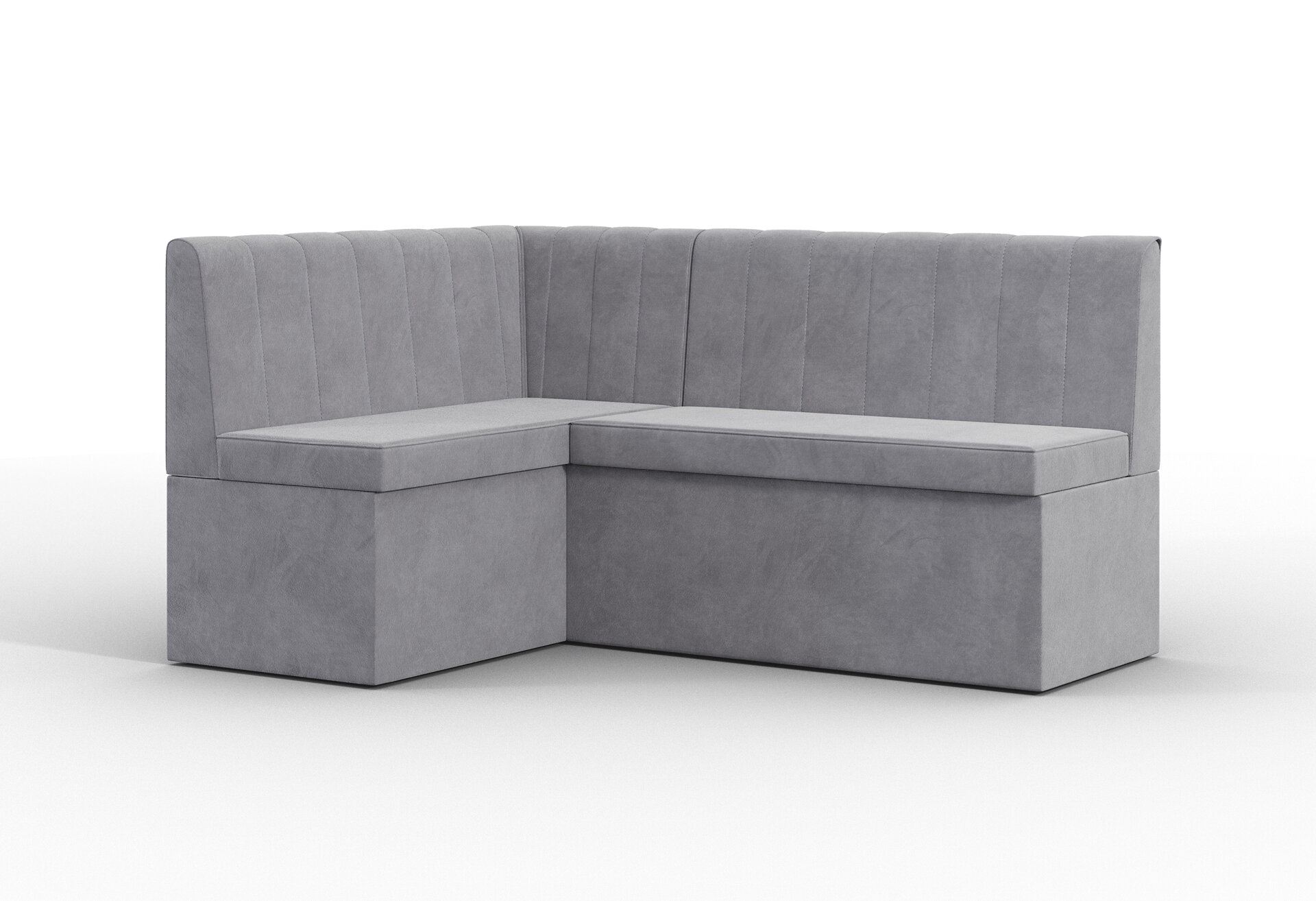 Фото 3 - Кухонний куточок Kredens furniture Чикаго з нішею 165 см, сірий (London 15)