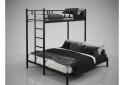 Фото 2 - Кровать двухъярусная / трехспальная Tenero Фулхем металлическая с вкладом металл + ДВП 80/120х190