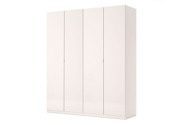 Фото Шкаф МироМарк Лили / Lily 4-дверный 179 см, глянец кашемир, серия Н