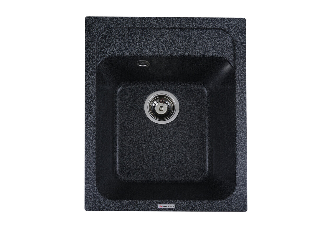Фото Гранитная кухонная мойка Valeso 4050 Korrado матовая Платинум