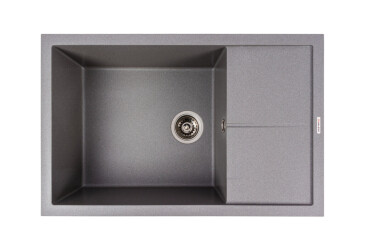 Фото 7950 Calypso матовая мойка гранитная Valeso Платинум