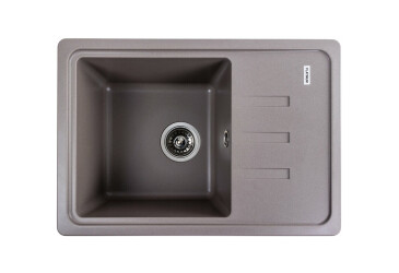 Фото Гранитная мойка для кухни Platinum 6243 Liana матовая Платинум