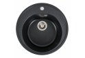 Image 20 - Гранитная кухонная мойка Valeso 510 Luna матовая Платинум