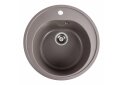 Image 21 - Гранитная кухонная мойка Valeso 510 Luna матовая Платинум