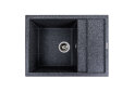 Image 16 - Гранитная кухонная мойка Valeso 6550 Lotos матовый Платинум