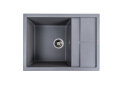 Image 17 - Гранитная кухонная мойка Valeso 6550 Lotos матовый Платинум