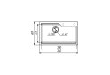 Image 19 - Кухонная гранитная матовая мойка 7545 Nika Valeso Платинум