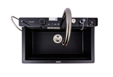 Фото 7546 EVANORA матова Мийка гранітна VALESO Платинум