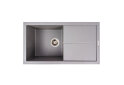 Image 3 - Гранитная кухонная мойка Valeso 7843 Solid матовый Платинум