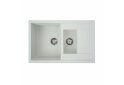 Image 7 - Гранитная кухонная мойка Valeso 7850W Toskana матовая Платинум