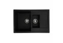 Image 13 - Гранитная кухонная мойка Valeso 7850W Toskana матовая Платинум