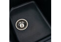 Image 2 - Гранитная кухонная мойка Valeso 7950 Equatoria матовая Платинум