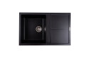Image 18 - Гранитная кухонная мойка Valeso 7950 Selena матовая Платинум