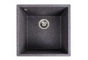 Image 11 - Гранитная мойка для кухни Platinum 4040 Ruba матовая Платинум