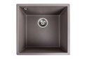 Image 14 - Гранитная мойка для кухни Platinum 4040 Ruba матовая Платинум
