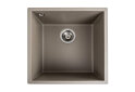 Image 1 - Гранитная мойка для кухни Platinum 4040 Ruba матовая Платинум