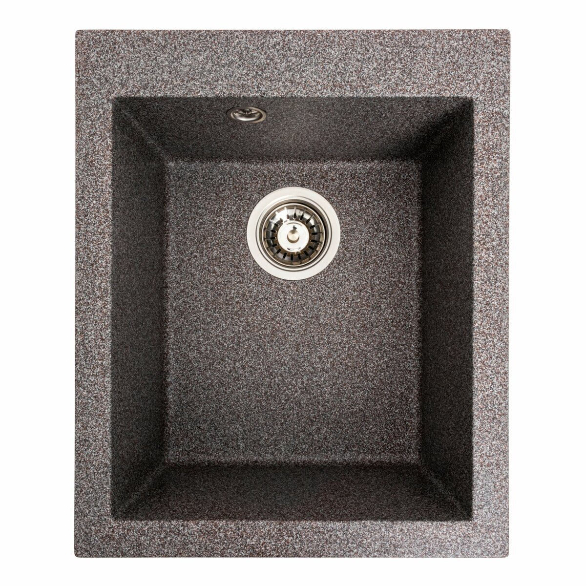 Фото 6 - Гранитная мойка для кухни Platinum 4150 Sokil матовая Платинум