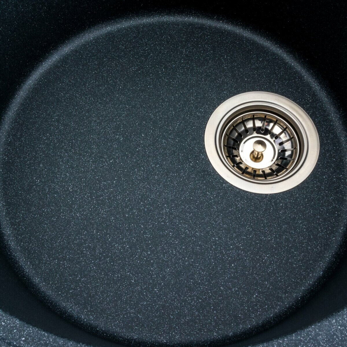Фото 2 - Гранитная мойка для кухни Platinum 5847 Onyx матовая Платинум