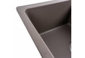 Image 4 - Гранитная мойка для кухни Platinum 6250 Zirkone матовая Платинум