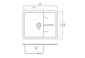 Image 17 - Гранитная мойка для кухни Platinum 6250 Zirkone матовая Платинум