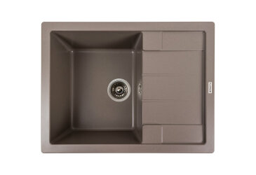 Image Гранитная мойка для кухни Platinum 6550 Intenso матовая Платинум