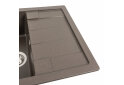 Image 3 - Гранитная мойка для кухни Platinum 6550 Intenso матовая Платинум