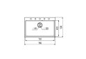 Image 17 - Гранитная мойка для кухни Platinum 7850 Bogema матовая Платинум