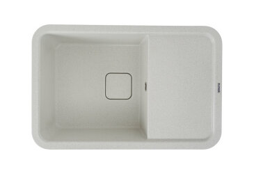 Image Гранитная мойка для кухни Platinum 7850 Cube матовая Платинум
