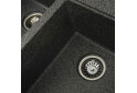 Image 2 - Гранитная мойка для кухни Platinum 7850 Harmony матовая Платинум
