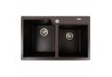 Image 9 - Гранитная мойка для кухни Platinum 7850 Harmony матовая Платинум