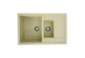 Image 10 - Гранитная мойка для кухни Platinum 7850W Toskana матовая Платинум