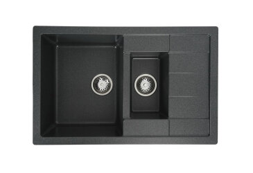 Image Гранитная мойка для кухни Platinum 7850W Toskana матовая Платинум